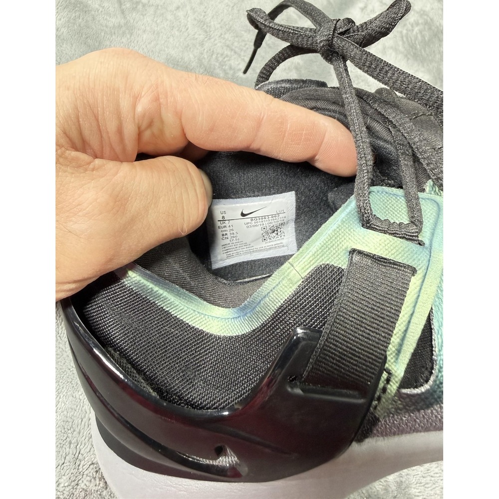 Nike‎ Free Metcon 2 Training Shoes Mens Size 8 Gray Teal Black BQ3063-002 - Picture 9 of 14